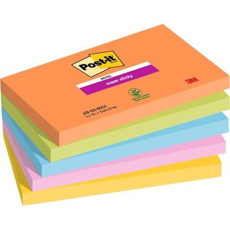Z-bločky Super Sticky BOOST, 76x127 mm, 5 ks