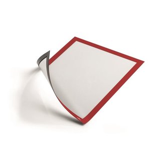 Prezentační rám "DURAFRAME® MAGNETIC", červená, A4, magnetický, DURABLE