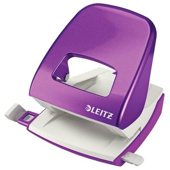 Děrovačka "Nexxt Style 5008", metalická fialová, 30 listů, LEITZ