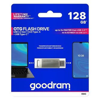 Flash disk GOODRAM typ-A-C™ USB 3.2 128 GB