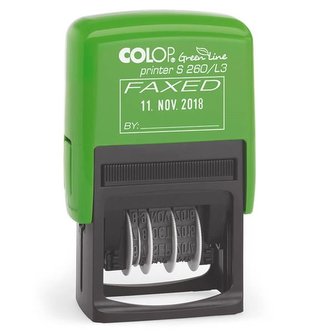 Datumovka Colop Printy S 260/L3 s textem Vyřízeno