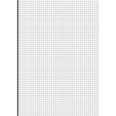 Papír,samostatné listy A3 čtverečkované, 200 listů