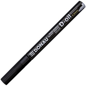 Lakový popisovač Donau, 2,2 mm, černý