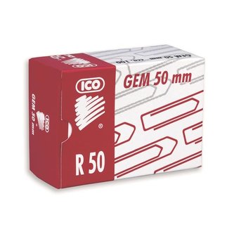 Kancelářské sponky, 50 mm, ICO, měděné Kancelářské sponky, 50 mm, ICO, měděné