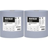 Průmyslové utěrky v roli Katrin, 1 vr., modré, 2ks