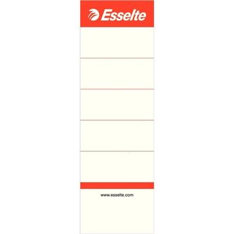 Zasouvací etikety pro pákové pořadače Esselte7,5cm Zasouvací etikety pro pákové pořadače Esselte7,5cm