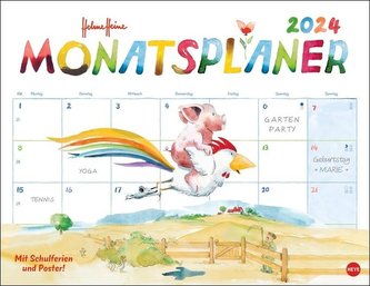 Helme Heine Monatsplaner 2024