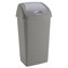 Odpadkový koš Heidrun - výklopný, šedý, 60 l