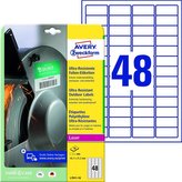 Ultra odolné etikety, 45,7 x 21,2 mm, 480 ks