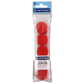Magnety Centropen červené, sada 10ks