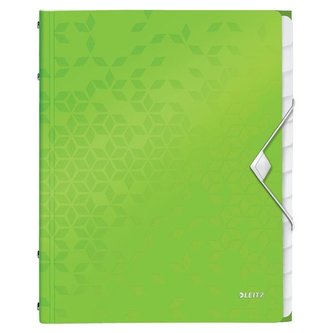 Třídicí kniha WOW,A4, 12 přihr., zelená