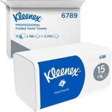 Skládané papírové ručníky KC Kleenex Ultra, bílé