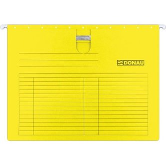 Závěsné desky Donau - A4, 230 g/m2, žluté