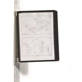 Prezentační kapsa "VARIO® 5 MAGNETIC", černá, magnetická, nástěnná, 5 kapes, DURABLE