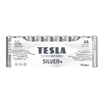 Alkal. baterie Tesla SILVER+ LR6, typ AA, 10 ks