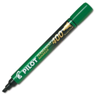 Permanentní popisovač Pilot 400, zelený