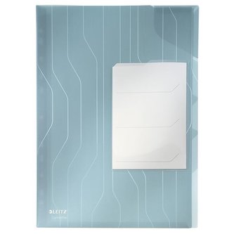 Závěsné desky "CombiFile", modrá, A4, 200 mikron, třídicí, LEITZ