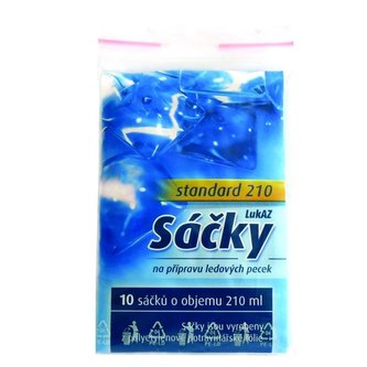 Sáčky na led, 210 ml, 10 ks