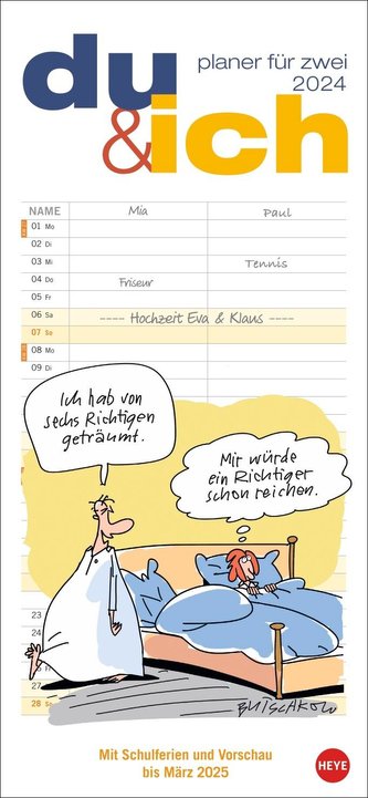 Butschkow: Planer für zwei - Du & ich 2024