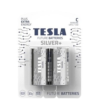 Alkal. baterie Tesla SILVER+ LR14, typ C, 2 ks