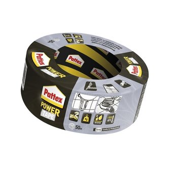 Lepicí páska "PATTEX Power tape", stříbrná, 50 mm x 50 m, HENKEL