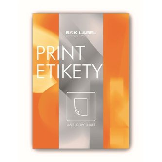 Snímat.etikety S&K Label-bílé, 105 x 37 mm,1600 ks