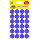 Kulaté etikety Avery, fialové, průměr 18 mm, 96 ks