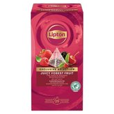 Černý čaj Lipton Juicy Forest Fruit, 25x 1,7 g