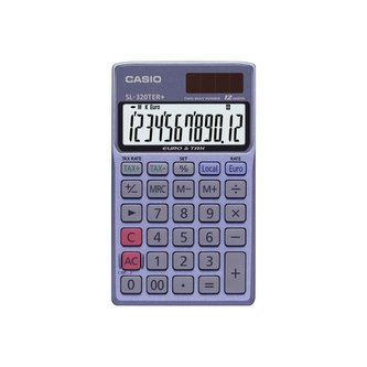 Kalkulačka kapesní, 12místný displej, ekologická, CASIO "SL 320 TER+"