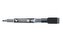 Pilot popisovač V-Board Master na bílé tabule 1,3 mm - černý s houbičkou