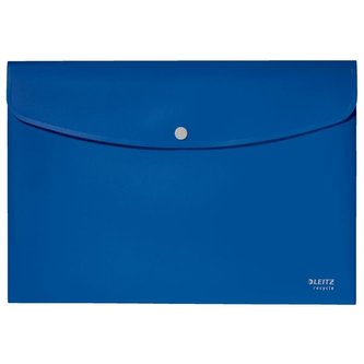 Desky s drukem "Recycle", modrá, PP, A4, LEITZ 46780035