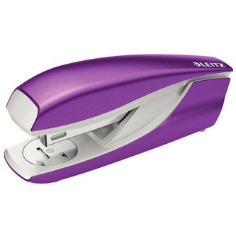 Sešívačka "Nexxt Wow 5502", metalická fialová, 24/6, 26/6, 30 listů, LEITZ