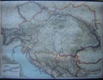 MON 6 Rakousko-Uhersko 1890 nástěnná, lišty