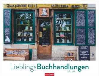 Lieblings-Buchhandlungen Kalender 2024