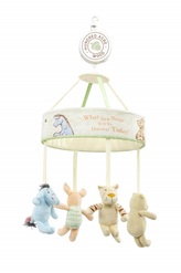 Rainbow Hudební kolotoč nad postýlku Medvídek Pú s kamarády