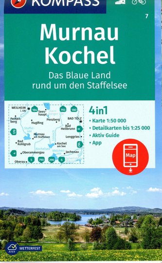 KOMPASS Wanderkarten-Set 186 Oberpfälzer Wald (2 Karten) 1:50.000