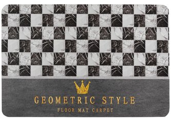 Koupelnová rychleschnoucí předložka MARMO 50 vzor F 50x80 cm Multi Decor