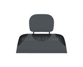 Potah na opěrky hlavy, tmavě šedý SIXTOL