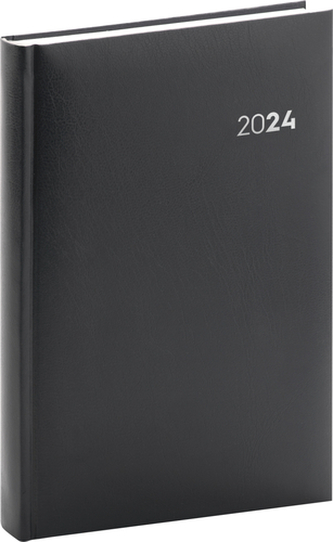 Denní diář Balacron 2024 černý