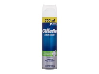 Gillette Series Pěna na holení Sensitive 300 ml pro muže