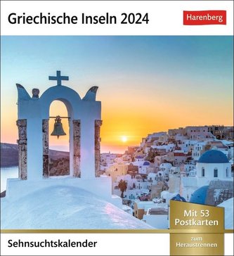 Griechische Inseln Sehnsuchtskalender 2024