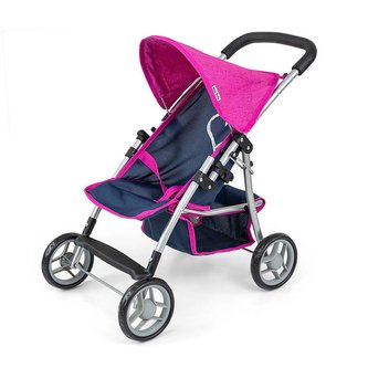 Dětský sportovní kočárek pro panenky Milly Mally Natalie Prestige Navy Dětský sportovní kočárek pro panenky Milly Mally Natalie Prestige Navy