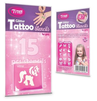 Tytoo. Szablony tatuaży - rozmażona 15szt Tytoo. Szablony tatuaży - rozmażona 15szt