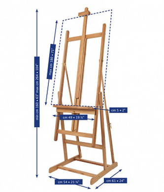 Malířský stojan Mabef Convertible - M/08