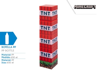 Butelka 650ml Minecraft