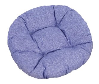 Sedák IVO kulatý prošívaný - Uni fialová - průměr 40 cm