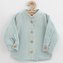 Kojenecká mušelínová košile New Baby Soft dress mátová - velikost 80 (9-12m)