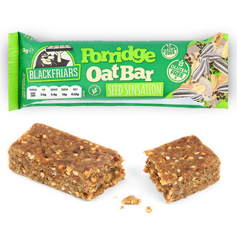 Blackfriars Porridge Oat bar Cocoa, Cranberry and Orange 50g
