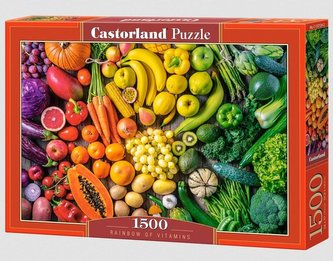 Puzzle 1500 Rainbow of Vitamins CASTOR Puzzle 1500 Rainbow of Vitamins CASTOR