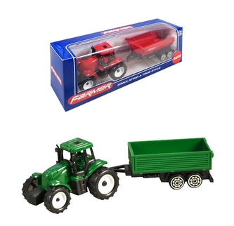 Traktor s vlečkou